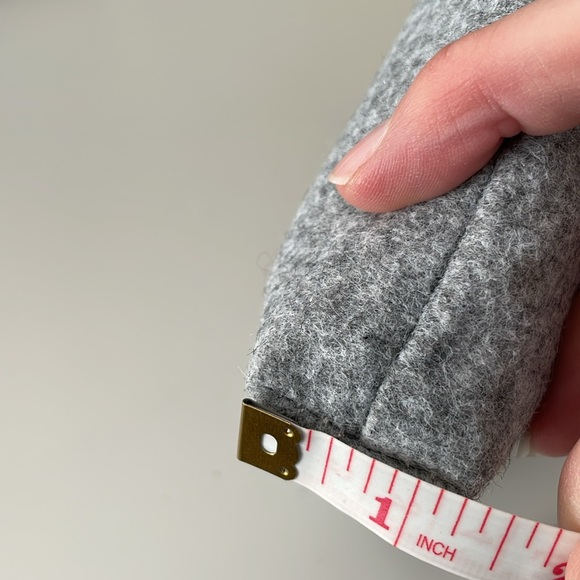 Glymed plus felted travel cosmetic bag NWOT - Picture 8 of 8